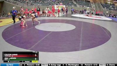 128 lbs Round 1 (4 Team) - Colton Annis, Thurston vs Eric Larwin, Bend