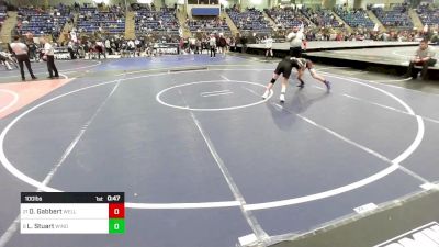 100 lbs Consi Of 8 #2 - Owen Gabbert, Wellington vs Luke Stuart, Windsor