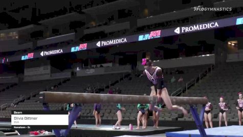 Olivia Dittmer - Beam, BVA - 2022 Elevate the Stage Toledo presented by Promedica