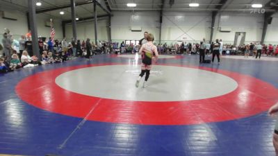 90 lbs Semifinal - Silas Stanley, Backyard Brawlers vs Riley Nicholson, Level Up