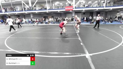 174 lbs Round Of 32 - Alex Whitworth, Harvard vs Aj Burkhart, Lehigh University