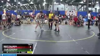 155 lbs Quarterfinals (8 Team) - Tyler Schofield, Attrition Wrestling vs Brett Palubicki, Team Gotcha Red