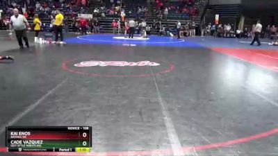 108 lbs Cons. Round 4 - Cade Vazquez, Izzy Style Wrestling vs Kai Enos, Batavia WC