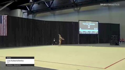 Liza Kolesnichenko - Clubs, ETA - 2021 USA Gymnastics Championships