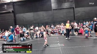 53 lbs Cons. Round 3 - Charles Oliver Walsh, Cane Bay Cobras vs Ct Hallman, Ninety Six Wrestling