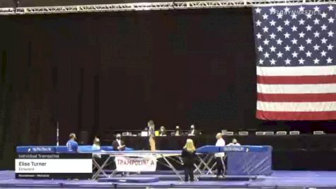 Elise Turner - Individual Trampoline, Elmwood - 2021 USA Gymnastics Championships