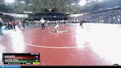 67 lbs Champ. Round 1 - Hunter Amell, Team Aggression Wrestling Club vs Alex Boyd, Mat Demon Wrestling Club