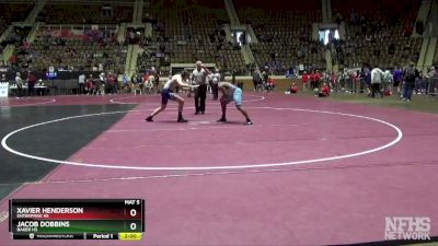 7A 190 lbs 5th Place Match - Xavier Henderson, Enterprise HS vs Jacob Dobbins, Baker HS