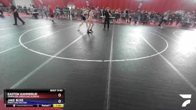 125 lbs Cons. Semi - Easton Kammerud, Sarbacker Wrestling Academy vs Jake Buss, Wrestling Factory