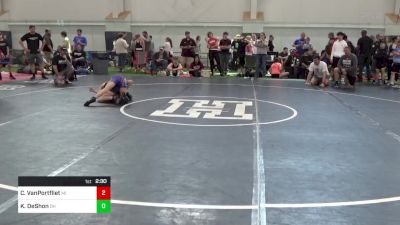 80-S lbs Quarterfinal - Chase VanPortfliet, MI vs Kamden DeShon, OH