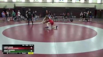 16U-8 lbs Rr1 - Jack Lewis, Sebolt Wrestling Academy vs Hale Rhodes, Unattached