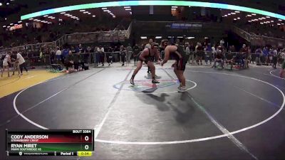 285 3A Cons. Semi - Cody Anderson, Strawberry Crest vs Ryan Miret, Miami Southridge Hs