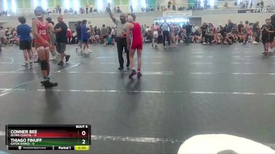 98 lbs Round 3 (4 Team) - Thiago Finuff, Gator Dawgs vs Conner Bee, Glynn Coastal