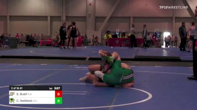 165 lbs C Of 16 #1 - Stoney Buell, Purdue vs Cameron Haddock, Utah Valley