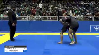 ANDRE GOMES REIS vs PHILLIP V. FITZPATRICK 2021 World IBJJF Jiu-Jitsu No-Gi Championship