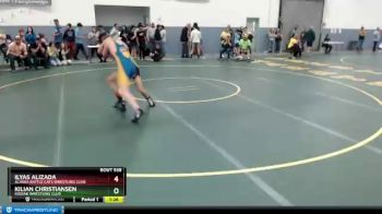 145 lbs Round 2 - Ilyas Alizada, ALASKA BATTLE CATS WRESTLING CLUB vs Kilian Christiansen, KODIAK WRESTLING CLUB