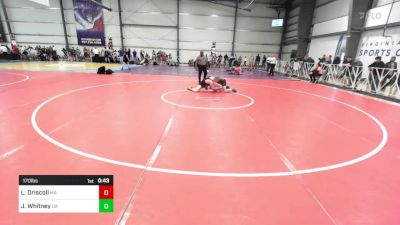 170 lbs Consi Of 64 #2 - Luke Driscoll, MA vs Justin Whitney, GA