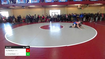 152 lbs Round Of 64 - David Pento Jr, Londonderry vs Jacob Critchfield, Hollis Brookline