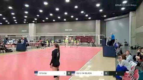 G force vs EU U-14 BLACK - 2022 JVA World Challenge presented by Nike - Expo Only