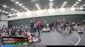 75 lbs Robbie Cornett, JET vs Jake Strickland, Team Bear Navy