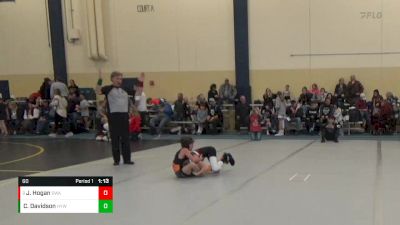 60 lbs Cons. Round 2 - Jack Hogan, Summit Wrestling Academy vs Colt Davidson, Harrisburg Youth Wrestling