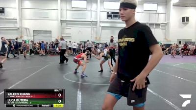 98 lbs Finals (2 Team) - Yaleen Khang, Combat Athletics Black vs Luca Butera, U2 Upstate Uprising