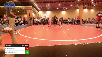 92-97 lbs Rr Rnd 1 - Brantley Moore, NORTH DESOTO WRESTLING ACADEMY vs Colton Risinger, NORTH DESOTO WRESTLING ACADEMY