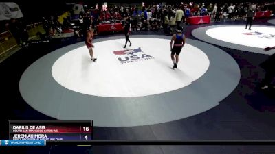 125 lbs Quarterfinal - Matthew Centeno, Rough House Wrestling vs Ramiro Gonzales, Madera Wrestling Club