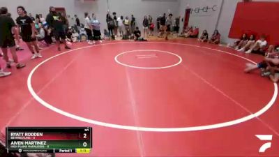 90 lbs Round 2 (6 Team) - Ryatt Rodden, BB Wrestling vs Aiven Martinez, High Plains Marauders