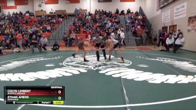 113 lbs Semifinal - Colyn Limbert, Buckeye (Medina) vs Ethan Amens, Northmor