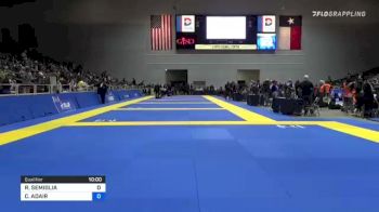 RICKY SEMIGLIA vs CAMERON ADAIR 2021 World IBJJF Jiu-Jitsu No-Gi Championship