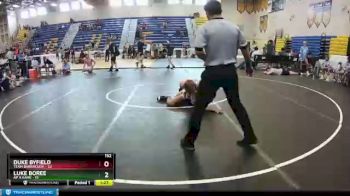 152 lbs Round 6 (8 Team) - Duke Byfield, Team Barracuda vs Luke Boree, AP X Kame