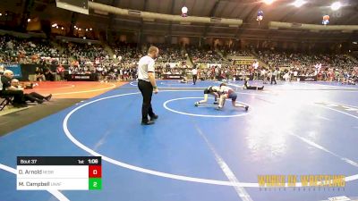 84 lbs Round Of 32 - Drake Arnold, Nebraska Elite vs Matthew Campbell, Unaffiliated