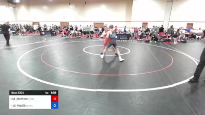 60 kg Quarters - Matthew Martino, Team Idaho Wrestling Club vs Wyatt Medlin, Super Soldiers Wrestling Club