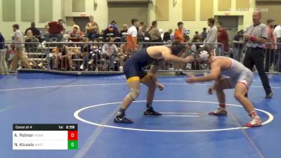 Consolation - Austin Palmer, Newberry vs Nick Kiussis, West Virgina-UN