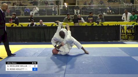ARNOLD MCGLANE WILLIAMS vs DWAYNE ROSS HOILETT 2024 Pan Jiu Jitsu IBJJF Championship