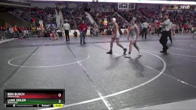 110 lbs Cons. Round 2 - Ben Busch, Manhattan vs Luke Seiler, Brawlers