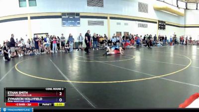 160 lbs Cons. Round 2 - Ethan Smith, Snider Wrestling Club vs Zymarion Hollyfield, Penn Wrestling Club