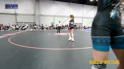 100 lbs Rr Rnd 3 - Ella Brunson, MOJO Girls vs MacKenzie Harris, Sisters On The Mat Teal