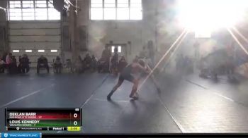 88 lbs Round 6 (8 Team) - Deklan Barr, Railroad City Riders vs Louis Kennedy, Vougars Honors