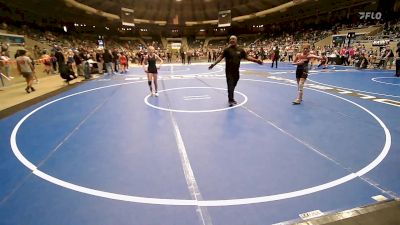 105 lbs Semifinal - Addison Willis, Wagoner Takedown Club vs Neelie Johnson, Hilldale Youth Wrestling Club