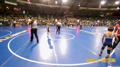 67 lbs Consi Of 32 #2 - Jacob Gwin, Coweta Tiger Wrestling vs O.J. Hall, Firebird Training Center