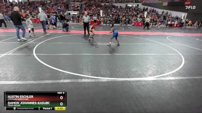 78 lbs Champ. Round 1 - Austin Eschler, JJ`s Club Wrestling vs Damon Johannes-Kasuboski, Team Nazar