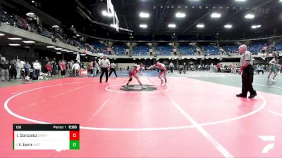 126 lbs 3rd Place Match - Vince Bern, Naperville Central vs Izaiah Gonzalez, Bremen