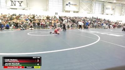 61 lbs Cons. Round 3 - Case Musall, PABA Wrestling Club vs Jacob McLoud, Penn Yan Wrestling Club