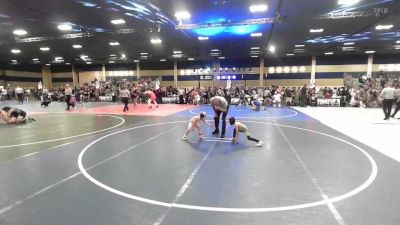 43 lbs Quarterfinal - Cal Downing, Wyoming Undergound vs Israel Jimenez, Grindhouse WC