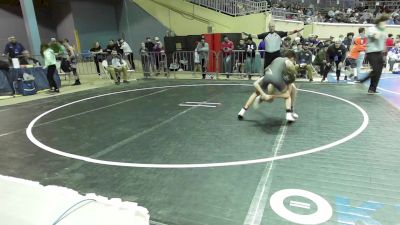 88 lbs Consi Of 8 #1 - Chase Goldstein, Owasso Junior High vs Sean Garland, Edmond Memorial