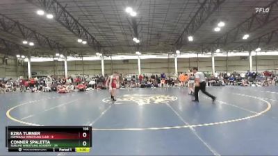 106 lbs Round 1 (4 Team) - Conner Spaletta, Sublime Wrestling Academy vs Ezra Turner, Homedale Wrestling Club