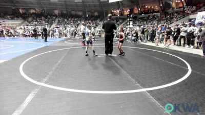 55 lbs Quarterfinal - Channing Bowman, Prodigy Elite vs Carter Crutchfield, Berryhill Wrestling Club