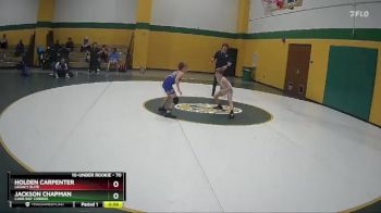 70 lbs Cons. Semi - Jackson Chapman, Cane Bay Cobras vs Holden Carpenter, Legacy Elite